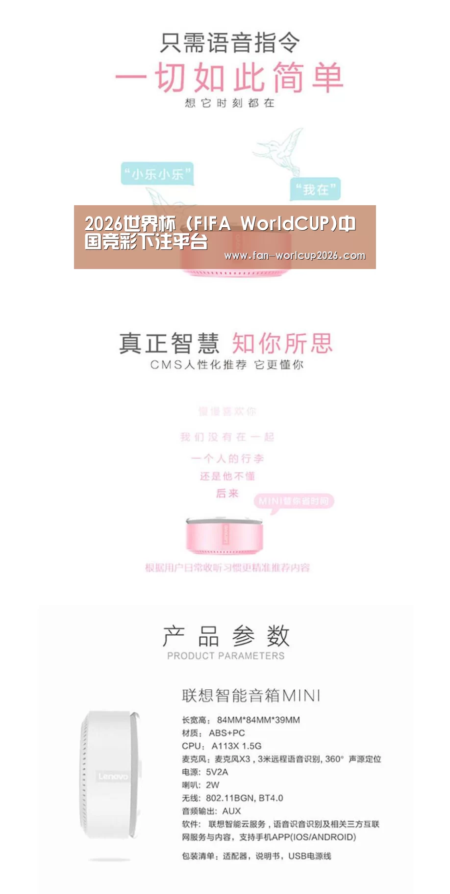 联想智能音箱MINI(图1)